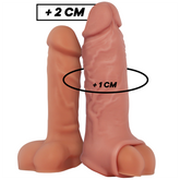 VIRILXL - EXTENSIÓN DE PENE DE SILICONA LÍQUIDA NATURAL V9